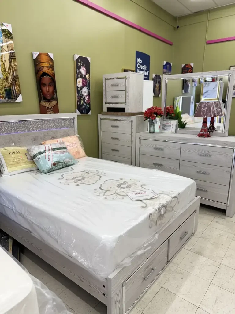 Whitewash Bedroom Set
