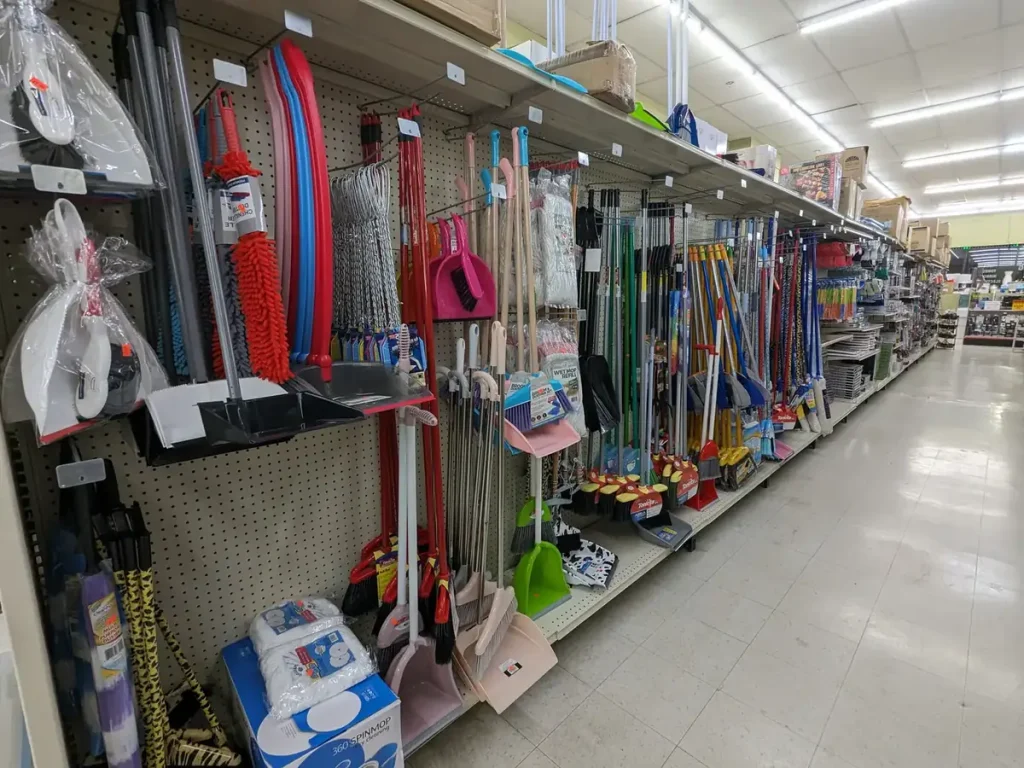 Cleaning & Home Goods Aisles