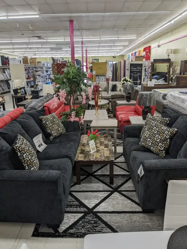 Black Velvet Living Room Set